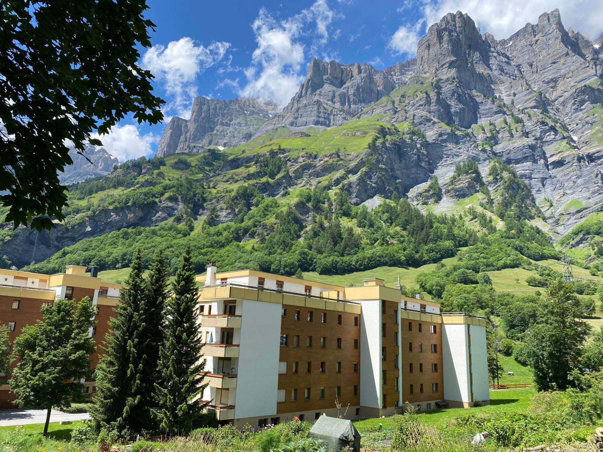 Ferienwohnung Alpen-Zauber 로이커바드 외부 사진
